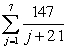<strong>Use sigma notation to write the sum .</strong> A) B) C) D) E)