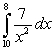 <strong>Write the limit as a definite integral on the interval where c<sub>i </sub>is any point in the ith subinterval.</strong> A) B) C) D) E)