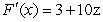 <strong>Find F'(x) given .</strong> A) B) C) D) E)