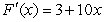 <strong>Find F'(x) given .</strong> A) B) C) D) E)