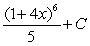 <strong>Find the indefinite integral .</strong> A) B) C) D) E)