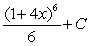 <strong>Find the indefinite integral .</strong> A) B) C) D) E)