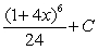 <strong>Find the indefinite integral .</strong> A) B) C) D) E)