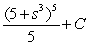 <strong>Find the indefinite integral .</strong> A) B) C) D) E)