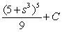 <strong>Find the indefinite integral .</strong> A) B) C) D) E)