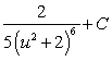 <strong>Find the indefinite integral of the following function and check the result by differentiation. </strong> A) B) C) D) E)
