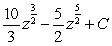 <strong>Find the indefinite integral of the following function and check the result by differentiation. </strong> A) B) C) D) E)