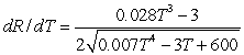 <strong>The resistance R of a certain type of resistor is   where R is measured in ohms and the temperature T is measured in degrees Celsius. Use a computer algebra system to find  </strong> A)   B)   C)   D)   E)   <div style=padding-top: 35px> 