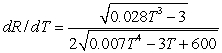 <strong>The resistance R of a certain type of resistor is   where R is measured in ohms and the temperature T is measured in degrees Celsius. Use a computer algebra system to find  </strong> A)   B)   C)   D)   E)   <div style=padding-top: 35px> 