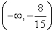 <strong>Determine the open intervals on which the graph of   is concave downward or concave upward.</strong> A)concave downward on   B)concave downward on   ; concave upward on   C)concave upward on   ; concave downward on   D)concave downward on   ; concave upward on   E)concave upward on   ; concave downward on   <div style=padding-top: 35px> 