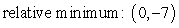 <strong>Find all relative extrema of the function   . Use the Second Derivative Test where applicable.</strong> A)   B)   C)   D)   E)   <div style=padding-top: 35px> 