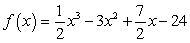 <strong>Find the cubic function of the form   are real numbers, which satisfies the conditions given below.  </strong> A)   B)   C)   D)   E)   <div style=padding-top: 35px> 