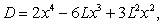 Suppose the deflection D of a beam of length L is where x is the distance from one end of the beam. Find the value of x that yields the maximum deflection .