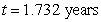<strong>Suppose the annual sales S of a new product is given by   where t is time in years. Find the exact time when the annual sales are increasing at the greatest rate. Round your answer to three decimal places.</strong> A)   B)   C)   D)   E)   <div style=padding-top: 35px> 
