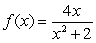 Match the function   with one of the following graphs.