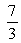 <strong>Find the limit.  </strong> A)   B)   C)7 D)1 <div style=padding-top: 35px> 