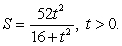 A model for the average typing speeds S (words per minute) of a typing student after t weeks of lessons is given by Find