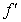 The graph of a function f is is shown below. Sketch the graph of the derivative .