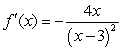 <strong>Find the derivative of the following function using the limiting process. </strong> A) B) C) D) E)