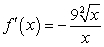 <strong>Find the derivative of the function by the limit process.</strong> A) B) C) D) E)
