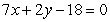 <strong>Find an equation of the line that is tangent to the graph of the function and parallel to the line .</strong> A) B) C) D) E)