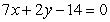 <strong>Find an equation of the line that is tangent to the graph of the function and parallel to the line .</strong> A) B) C) D) E)