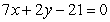 <strong>Find an equation of the line that is tangent to the graph of the function and parallel to the line .</strong> A) B) C) D) E)