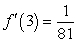 <strong>Use the alternative form of the derivative to find the derivative of the function at .</strong> A) B) C) D) E)