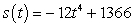 <strong>Suppose the position function for a free-falling object on a certain planet is given by is given by . A silver coin is dropped from the top of a building that is 1366 feet tall. Determine the velocity function for the coin.</strong> A) B) C) D) E)