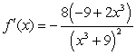 <strong>Use the Quotient Rule to differentiate the function .</strong> A) B) C) D) E)