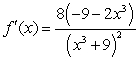 <strong>Use the Quotient Rule to differentiate the function .</strong> A) B) C) D) E)