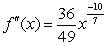 <strong>Find the second derivative of the function .</strong> A) B) C) D) E)