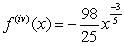 <strong>Given the derivative below find the requested higher-order derivative. , </strong> A) B) C) D) E)