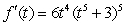 <strong>Find the derivative of the algebraic function .</strong> A) B) C) D) E)