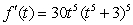 <strong>Find the derivative of the algebraic function .</strong> A) B) C) D) E)