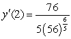 <strong>Evaluate the derivative of the function at the point .</strong> A) B) C) D) E)