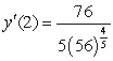 <strong>Evaluate the derivative of the function at the point .</strong> A) B) C) D) E)