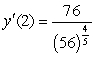 <strong>Evaluate the derivative of the function at the point .</strong> A) B) C) D) E)