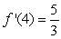 <strong>Evaluate the derivative of the function at the given point. , </strong> A) B) C) D) E)