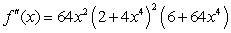 <strong>Find the second derivative of the function. </strong> A) B) C) D) E)