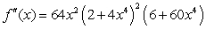 <strong>Find the second derivative of the function. </strong> A) B) C) D) E)