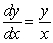 <strong>Find dy/dx by implicit differentiation. </strong> A) B) C) D) E)
