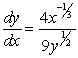 <strong>Find dy/dx by implicit differentiation. </strong> A) B) C) D) E)