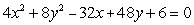<strong>Find the points at which the graph of the equation has a vertical or horizontal tangent line. </strong> A)There is a horizontal tangent at but no vertical tangents. B)There is a horizontal tangent at and a vertical tangent at . C)There is a vertical tangent at but no horizontal tangents. D)There is a horizontal tangent at and a vertical tangent at . E)There are no horizontal or vertical tangent lines.