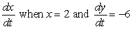 <strong>Assume that x and y are both differentiable functions of t. Find for the equation </strong> A) B) C) D) E)