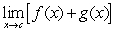 <strong>Suppose that and . Find the following limit. </strong> A)140 B)-4 C)0 D)-24 E)-10