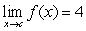 <strong>Suppose that and . Find the following limit. </strong> A)4 B)-1 C)9 D)-20 E)5