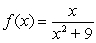 <strong>Find the x-values (if any) at which the function is not continuous. Which of the discontinuities are removable?</strong> A)3 and -3, not removable. B)continuous everywhere C)3 and -3, removable. D)discontinuous everywhere E)0, removable