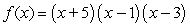 <strong>Using the factors and , find the remaining factor(s) of and write the polynomial in fully factored form.</strong> A) B) C) D) E)