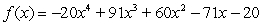 <strong>Using the factors and , find the remaining factor(s) of and write the polynomial in fully factored form.</strong> A) B) C) D) E)